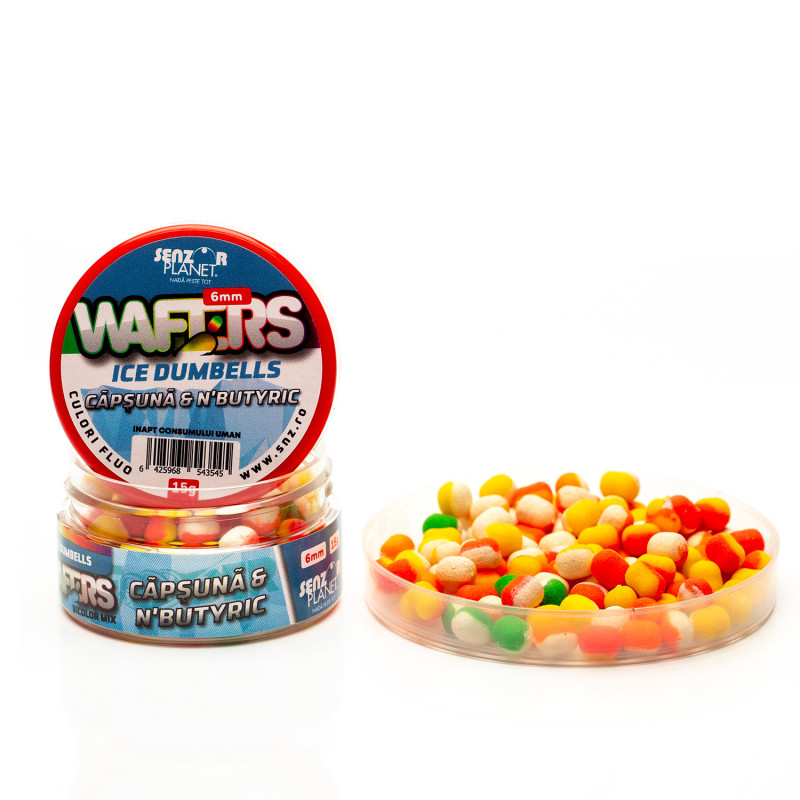 Wafters Ice Dumbells 6mm Bicolor