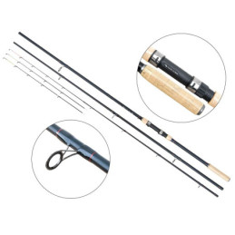 Lanseta fibra de carbon Baracuda Stream Feeder 390 A:160g