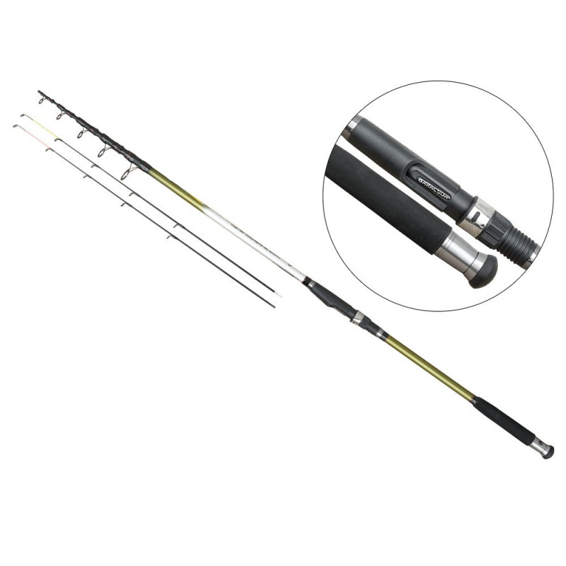 Lanseta fibra de carbon Baracuda Infinity Tele Feeder 390