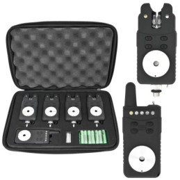 Set 4 avertizoare wireless RF698 + receptor