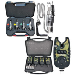Set 4 "swinger" iluminare + 4 avertizoare TLI021 la valigeta