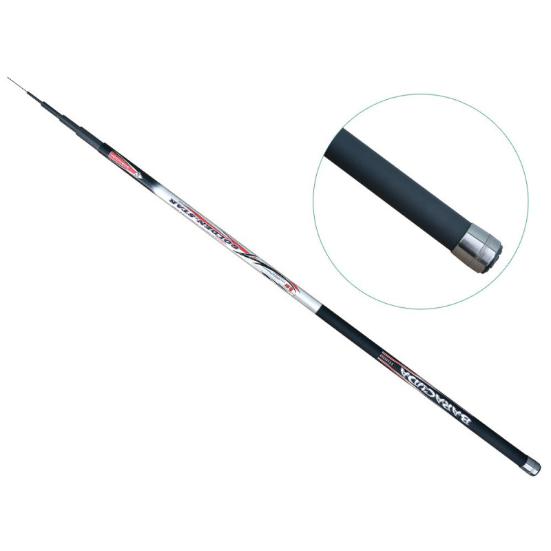 Undita fibra de carbon Baracuda Golden Star 4004
