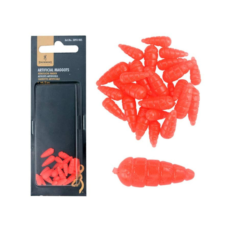 Set 25 buc larve silicon  Browning