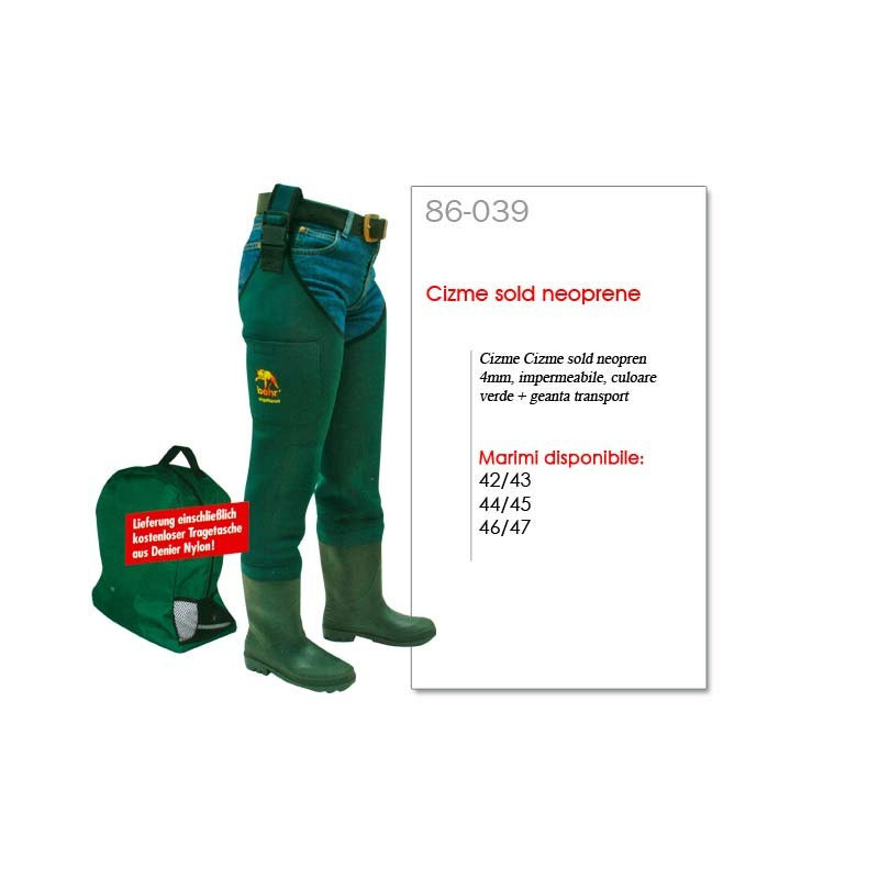 Cizme sold neopren Behr