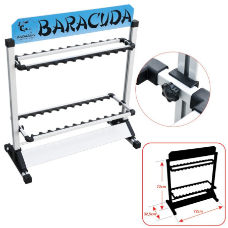 Stand din aluminiu pt. lansete