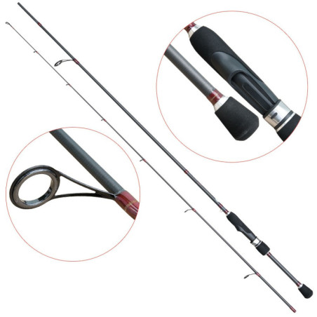 Lanseta fibra de carbon Baracuda Vow 1802