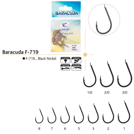 Set 10 ace Baracuda F-719