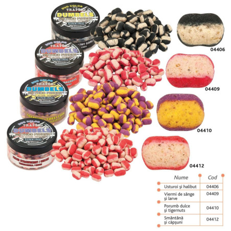 50g Pelete DUO COLOR scufundatoare 8/10mm