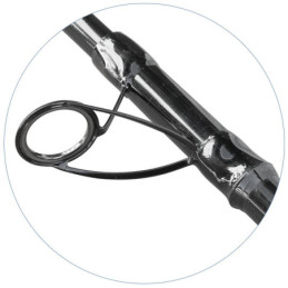 Lanseta fibra de carbon Baracuda Telesurf 4006