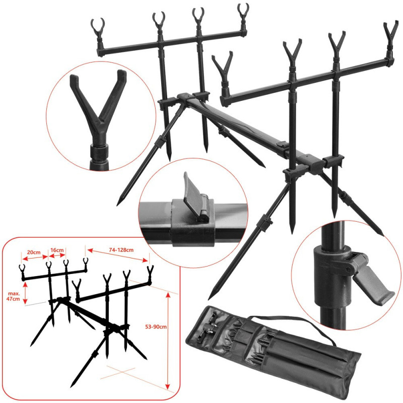 Rodpod 6 pentru 4 lansete Rodpod 6 pentru 4 lansete