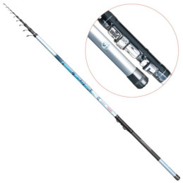 Lanseta fibra de carbon Baracuda Rebel Bolo 600