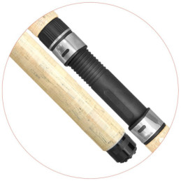 Lanseta fibra de carbon Baracuda Vector 420/10-60