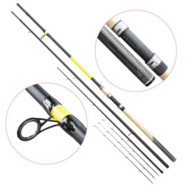 Lanseta fibra de carbon Baracuda Thor 360