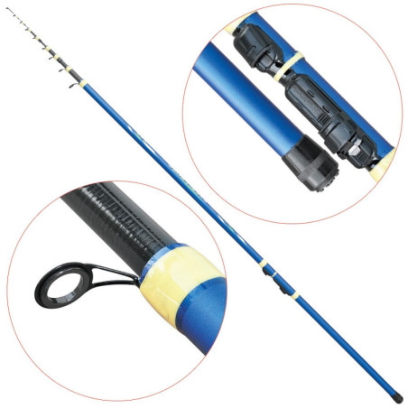 Lanseta fibra de carbon Baracuda Excellence 4205