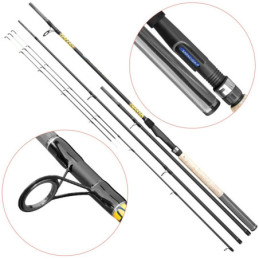 Lanseta fibra de carbon Baracuda Dual Feeder 11-13 ft.