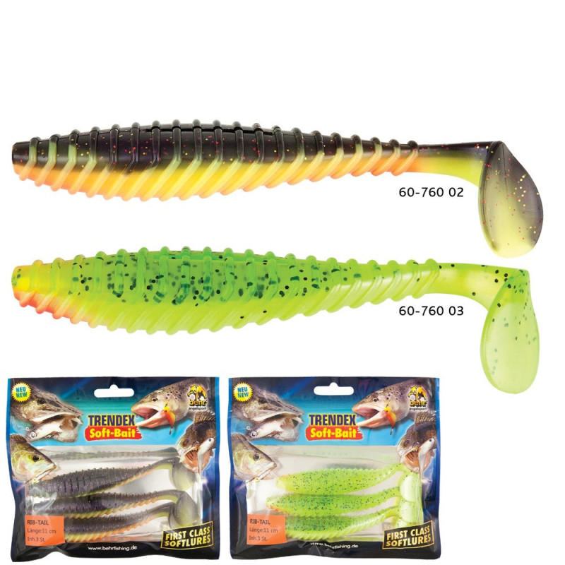 Set 3 buc. Trendex Rib Tail