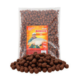 Benzar Turbo Boilie Peste-usturoi Alb 5kg 16mm