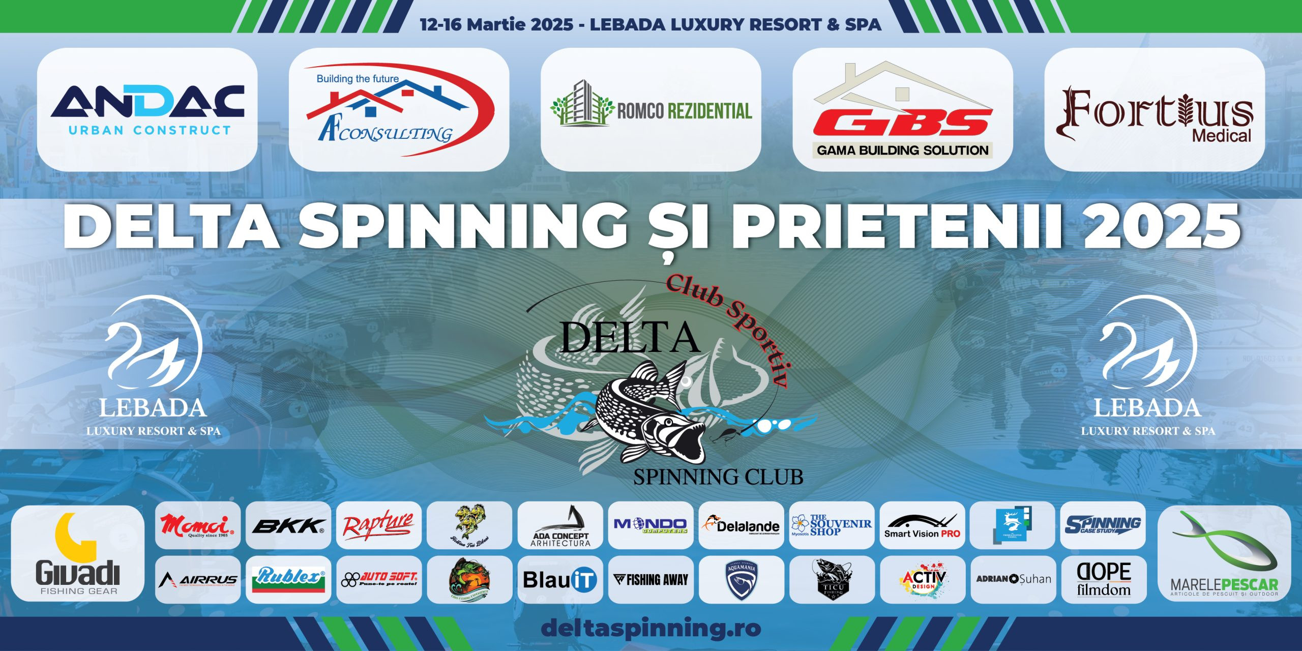 Delta Spinning Challenge 2025 – competiție la pescuit răpitori în Delta Dunării
